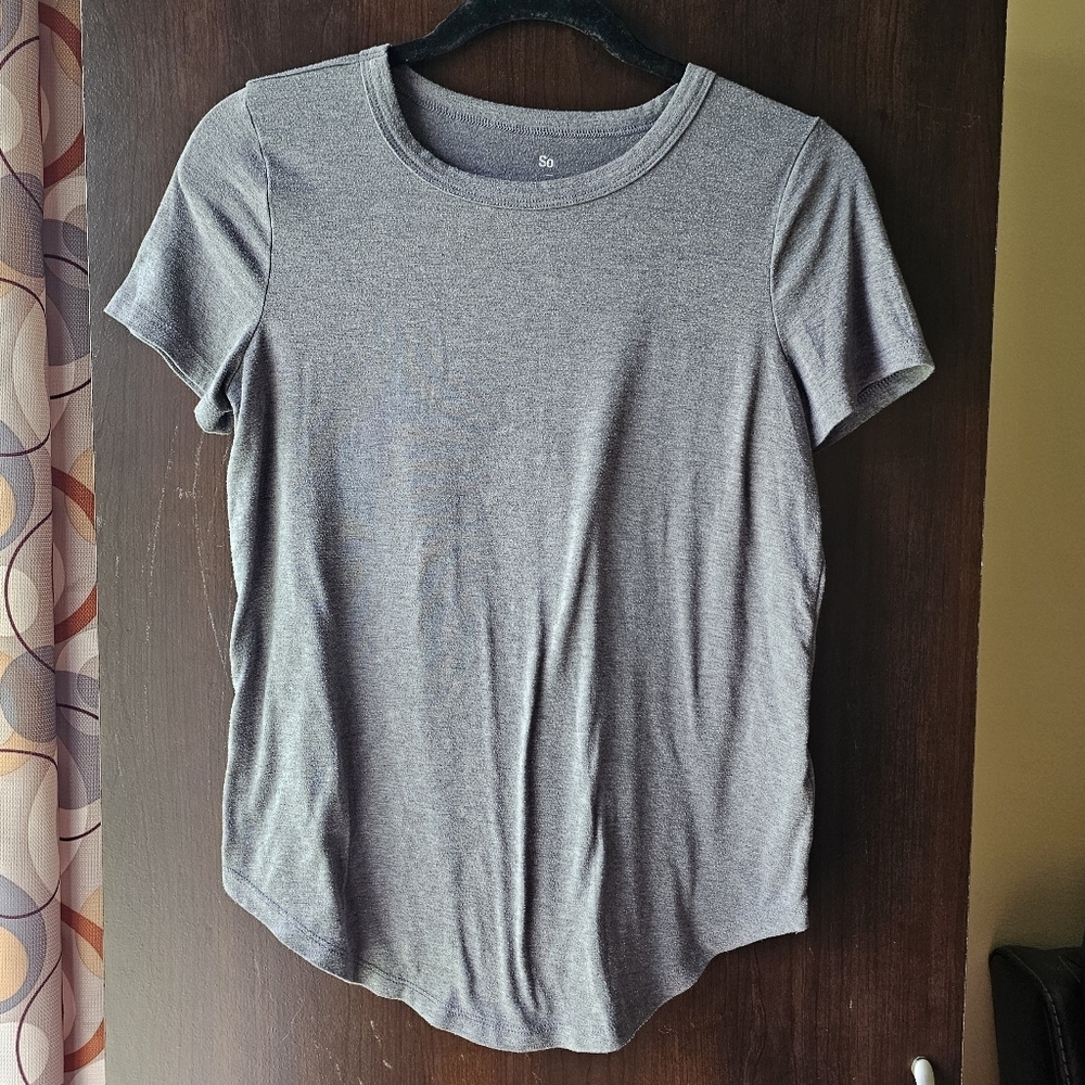 SO Heather Gray Women's Short Sleeve Tee
